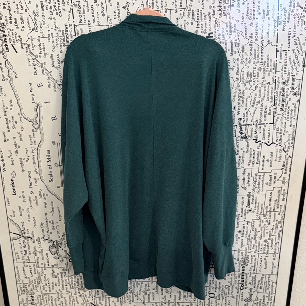 🛍️5/$30 🛍️ Elegant Teal Cardigan - Picture 2 of 2